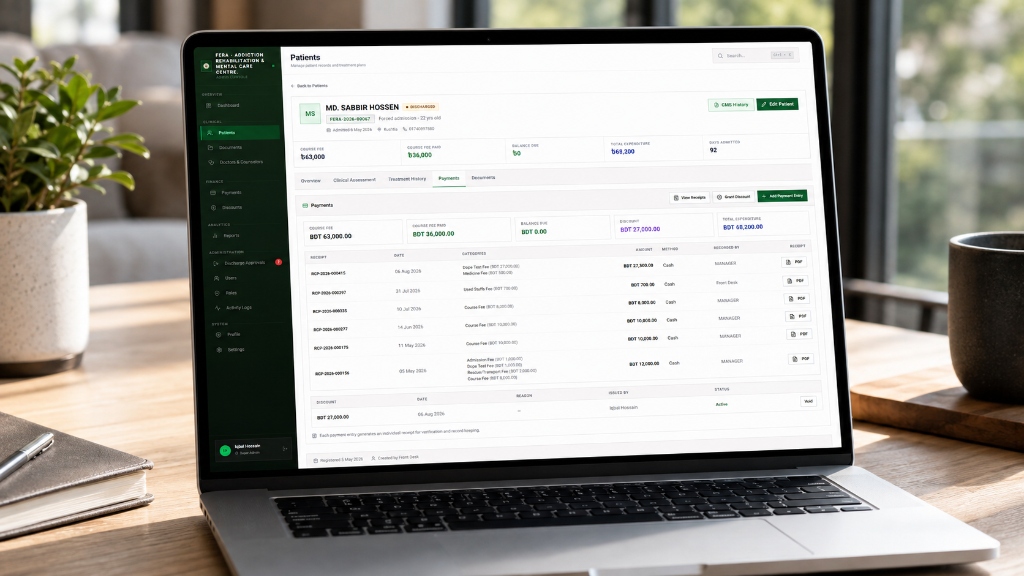 Fera Clinical Operating System preview